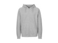 Hoodie zip NEUTRAL O63301 herr grå S
