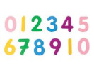 Transperanta Siffror I färg 14/fp