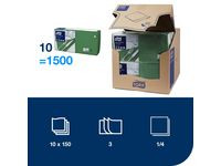 BildeServett TORK Lunch 3-lags m.grön 150/fp