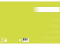 BildeSkrivhäfte A4 linjerat 8,5mm ljusgrön
