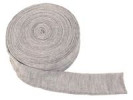Tubstickat tyg 6cmx10m grå