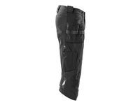 BildePiratbyxor med hängfickor svart C62