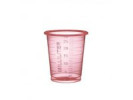 Medicinbägare Eco 30ml smal röd 90/fp