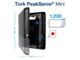 Dispenser TORK H5 PeakServe Mini svart