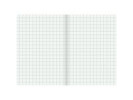 Räknehäfte A5 rutat 10x10mm ljusgrön
