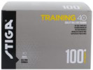 Bordtennisboll STIGA Training vit 100/fp