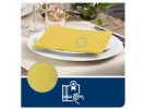 Servett TORK LinStyle gul 39x39cm 50/fp