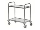 Rostfritt rullbord 2 plan