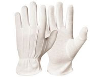 BildeTextilhandske GRANBERG 0470 vit 10 12/fp