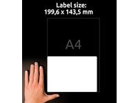 BildeEtikett AVERY UG 199,6x143,5mm 200/fp