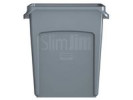 Papperskorg Slim Jim 60L grå