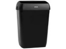 Papperskorg KATRIN 50L med lock svart