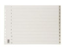 Plastregister A3L PP 1-12 frostad