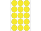 Etikett HERMA Allround 32mm gul 480/fp