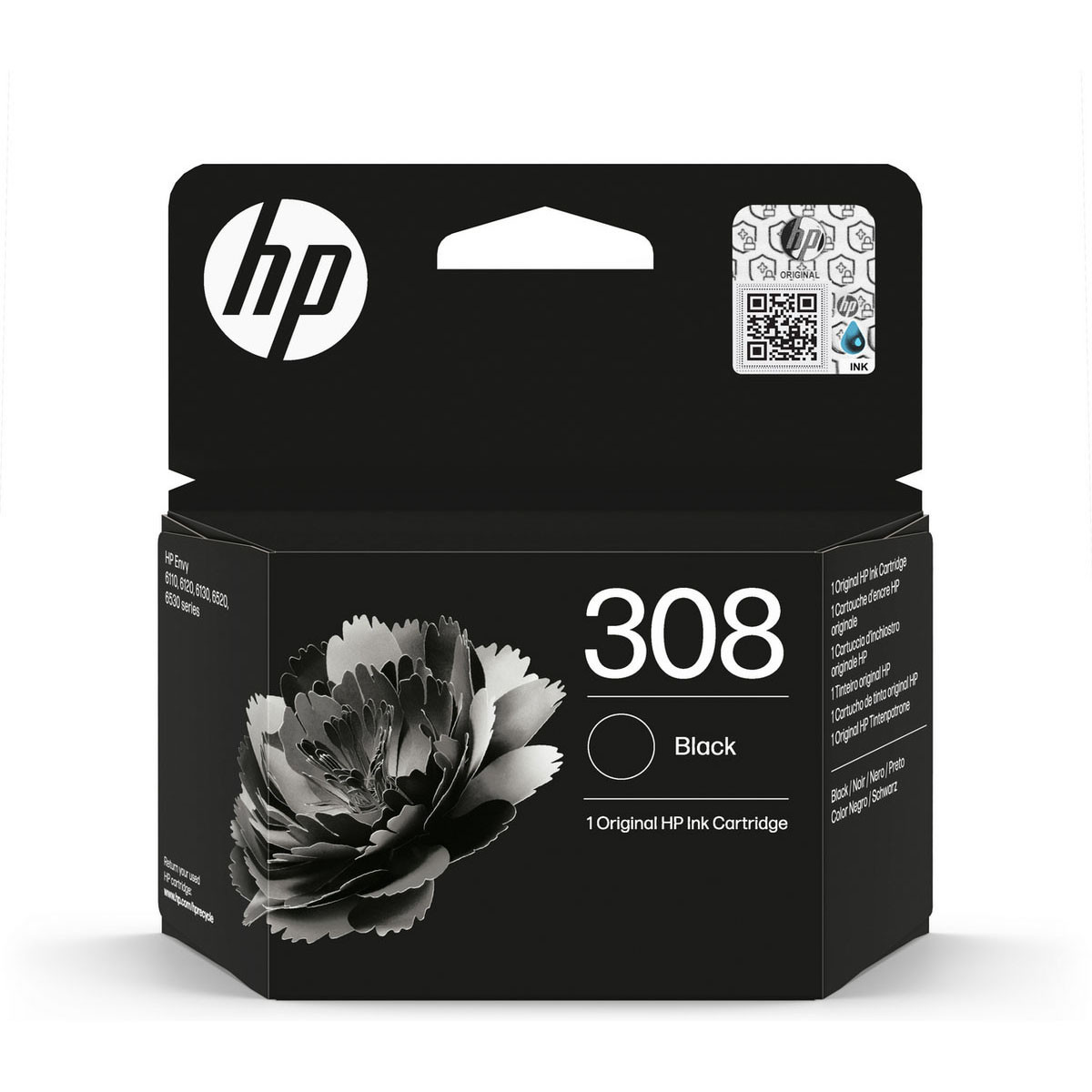 HP Ink 7FP21UE 308 Black