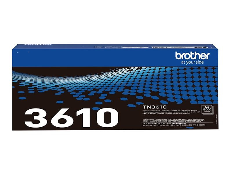 TN3610 Ultra high yield toner cartridge, 18,000 pages