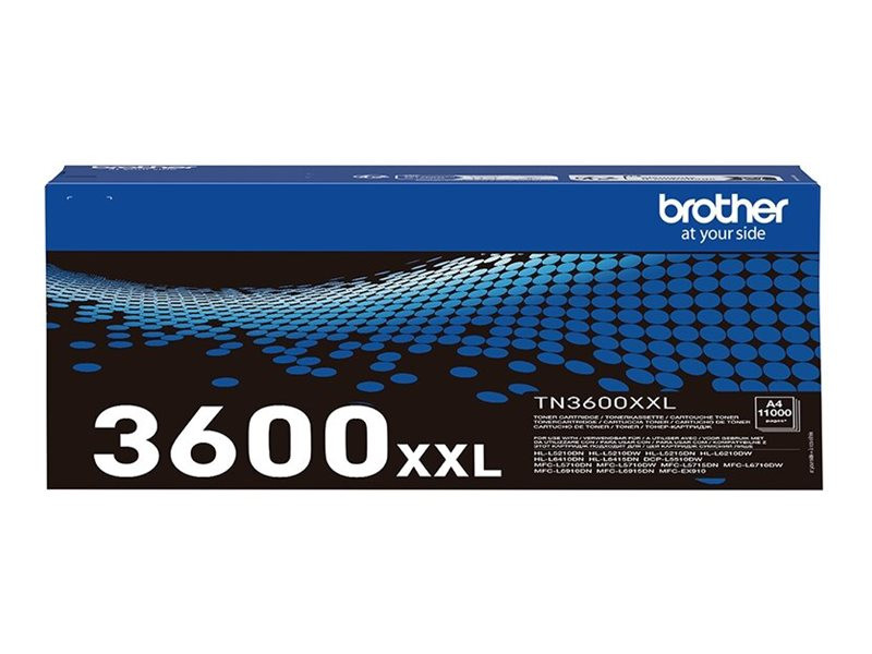 TN3600XXL super high yield black toner cartridge, 11,000 pag