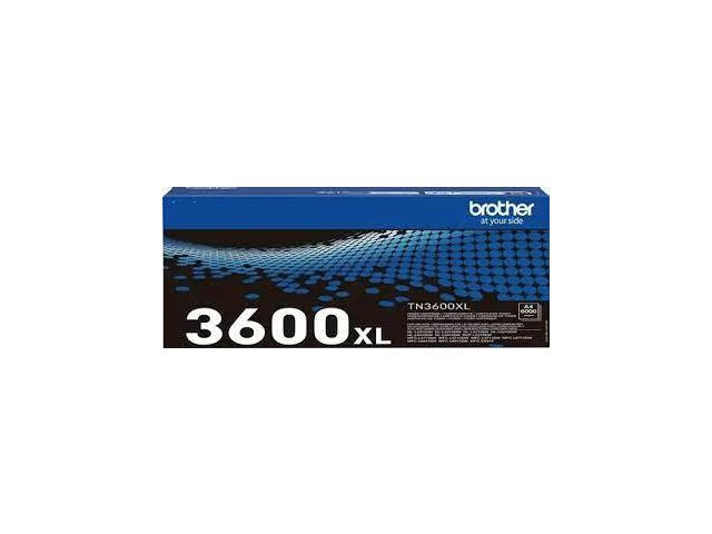 TN3600XL High yield toner black cartridge, 6,000 pages