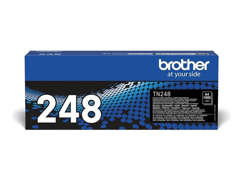 TN248BK Black toner cartridge, 1K