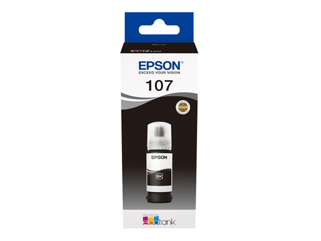 Blekkpatron EcoTank 107 Sort (70ml)