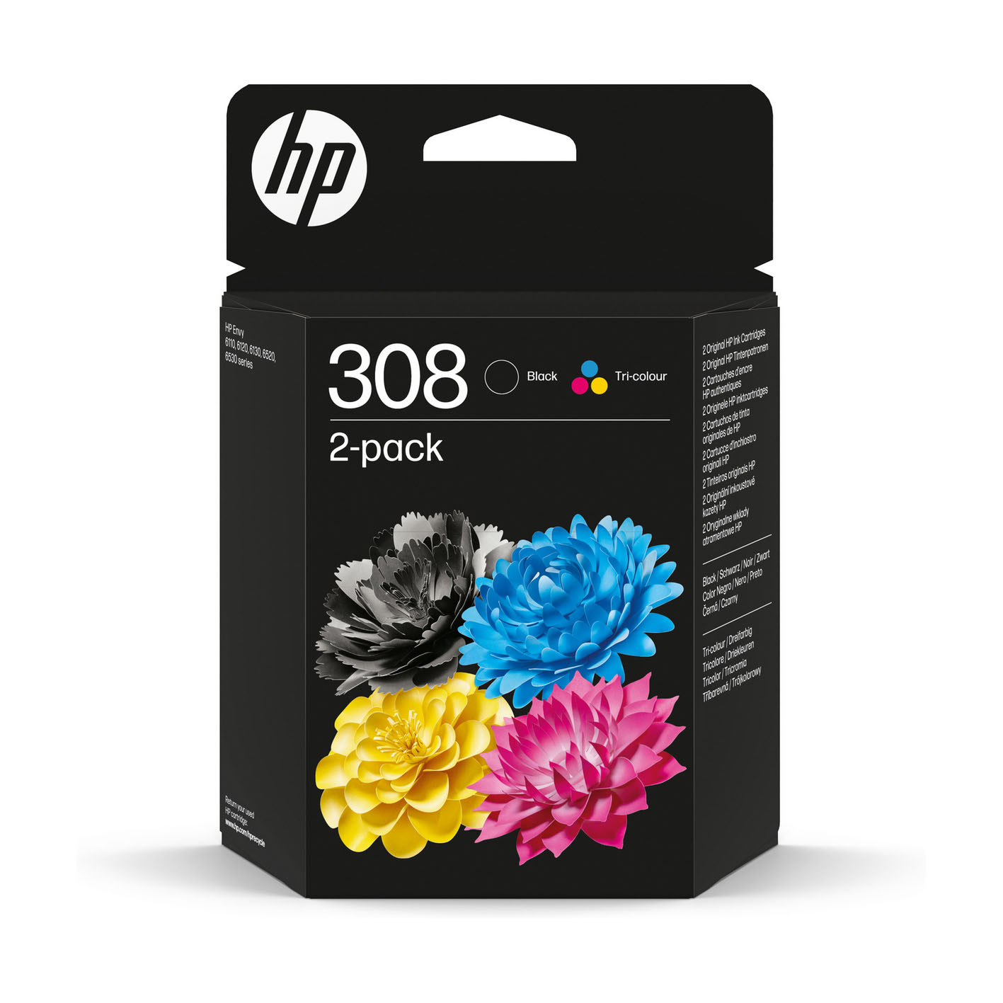HP Ink 6L6S6UE 308 2-pack