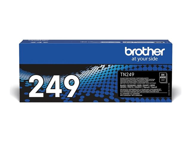 TN249BK Black toner cartridge super high yield, 4.5K