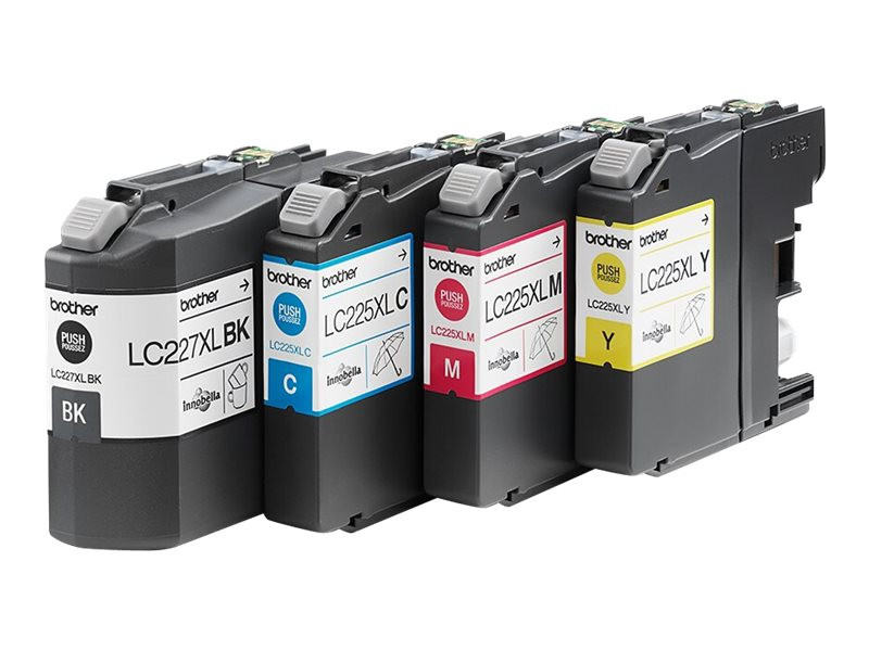Blekk Brother Lc227Xlvalbpdr Hc (4 stk)