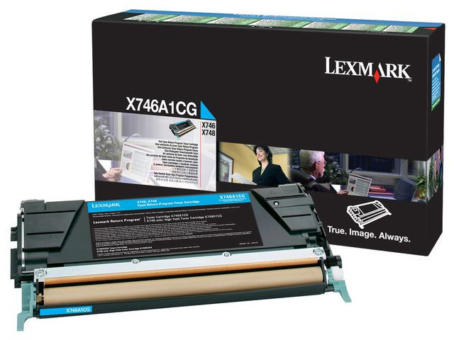 X746/X748 toner cyan (prebate) 7K