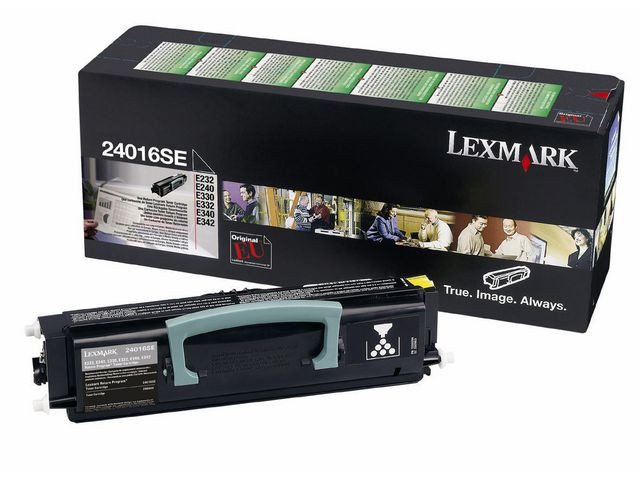BildeToner Lexmark 24016Se 2.5K Sort