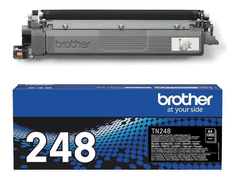 TN248BK Black toner cartridge, 1K