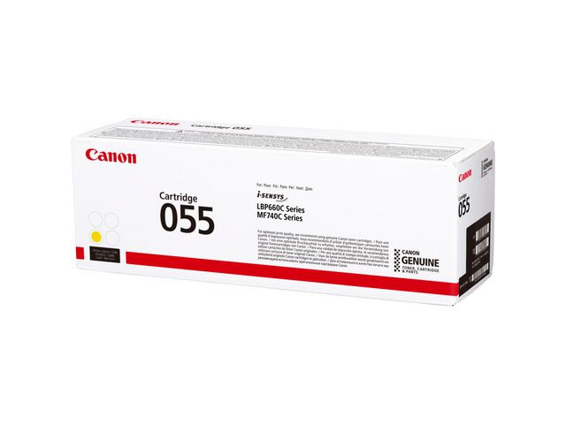 CLBP 055 Yellow Toner Cartridge 2.1K