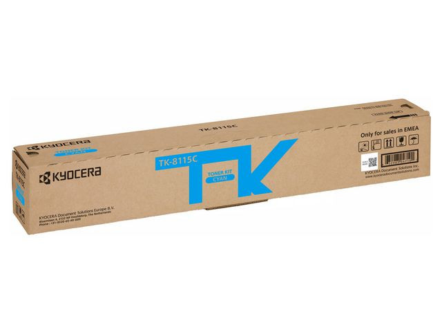 TK-8115C M8124 cyan toner 6K