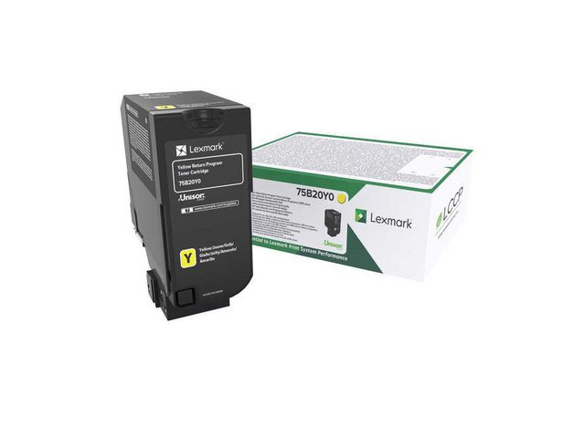 CS727/CX727/CS728 toner yellow (Return) 13k