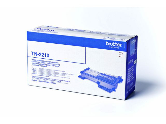 Brother TN2210 BK (svart) toner 1200 sider