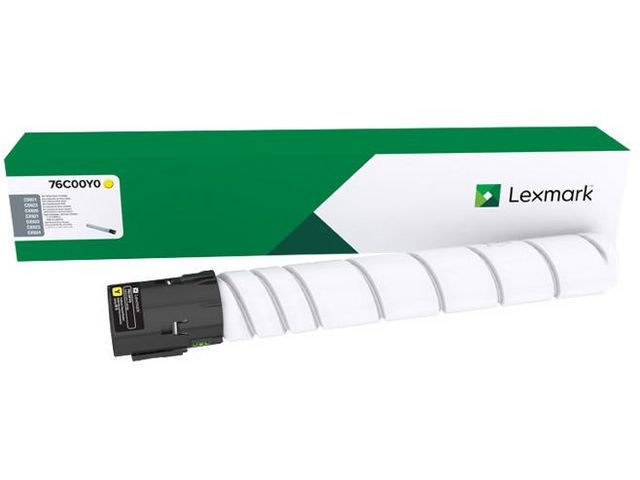Toner Lexmark 76C00Y0 11,5K Gul