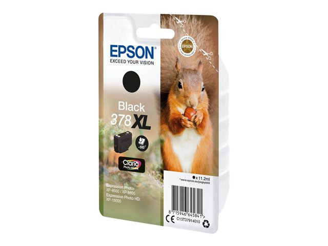Epson 378XL BK (svart) blekkpatron 27,4ml