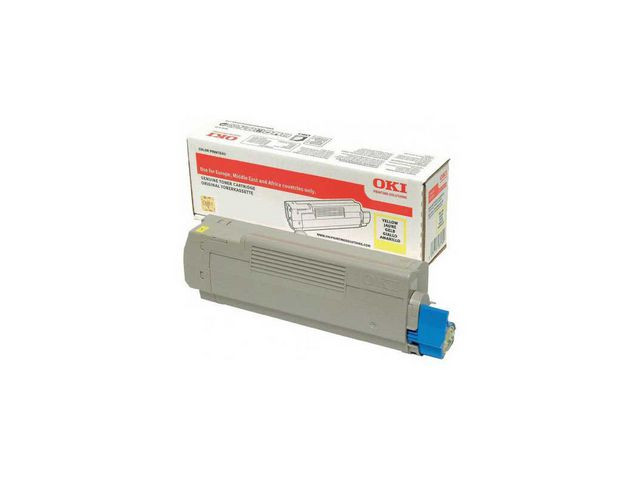 C833/843 toner yellow 10K