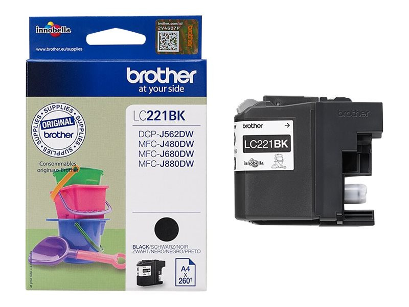 LC221BK ink cartridge black