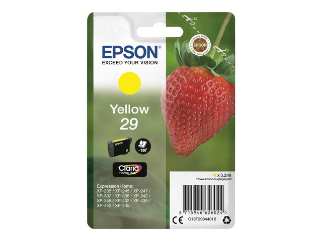 29 Yellow Claria Home Ink