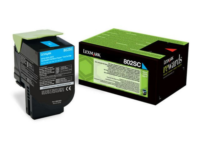 802SC toner cyan  2k