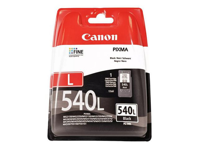 Canon PG-540XL BK (svart) blekkpatron 11 ml