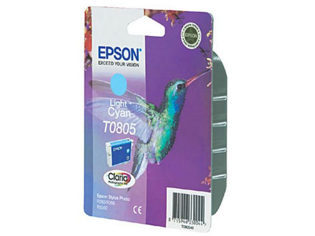 Epson T0805 LC (lys cyan) blekkpatron 7,4 ml