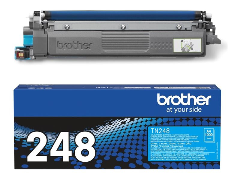 TN248C Cyan toner cartridge, 1K