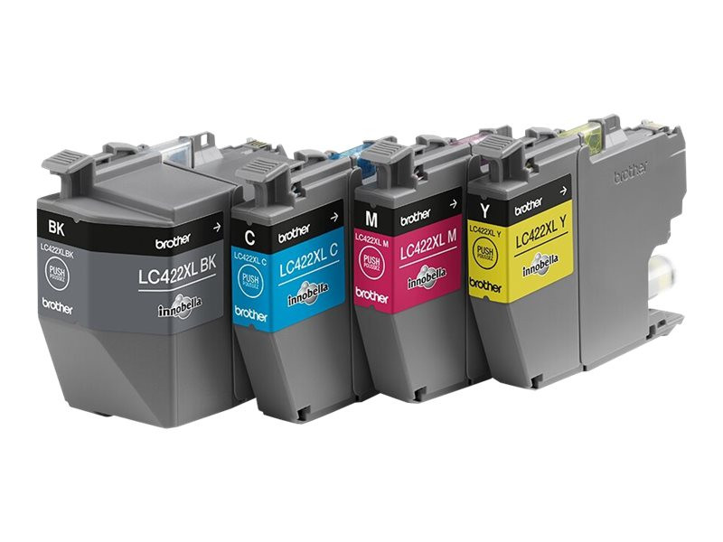Blekk Brother Lc422Xlvaldr Bcmy (4 stk)