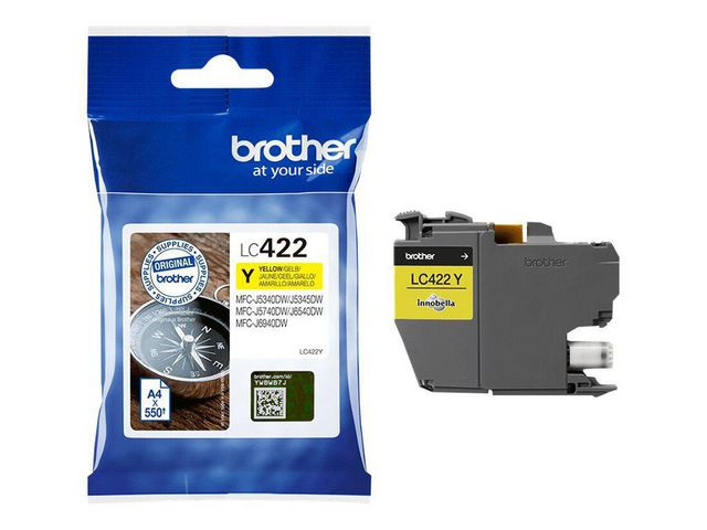 LC422Y yellow ink cartridge 550 pag.