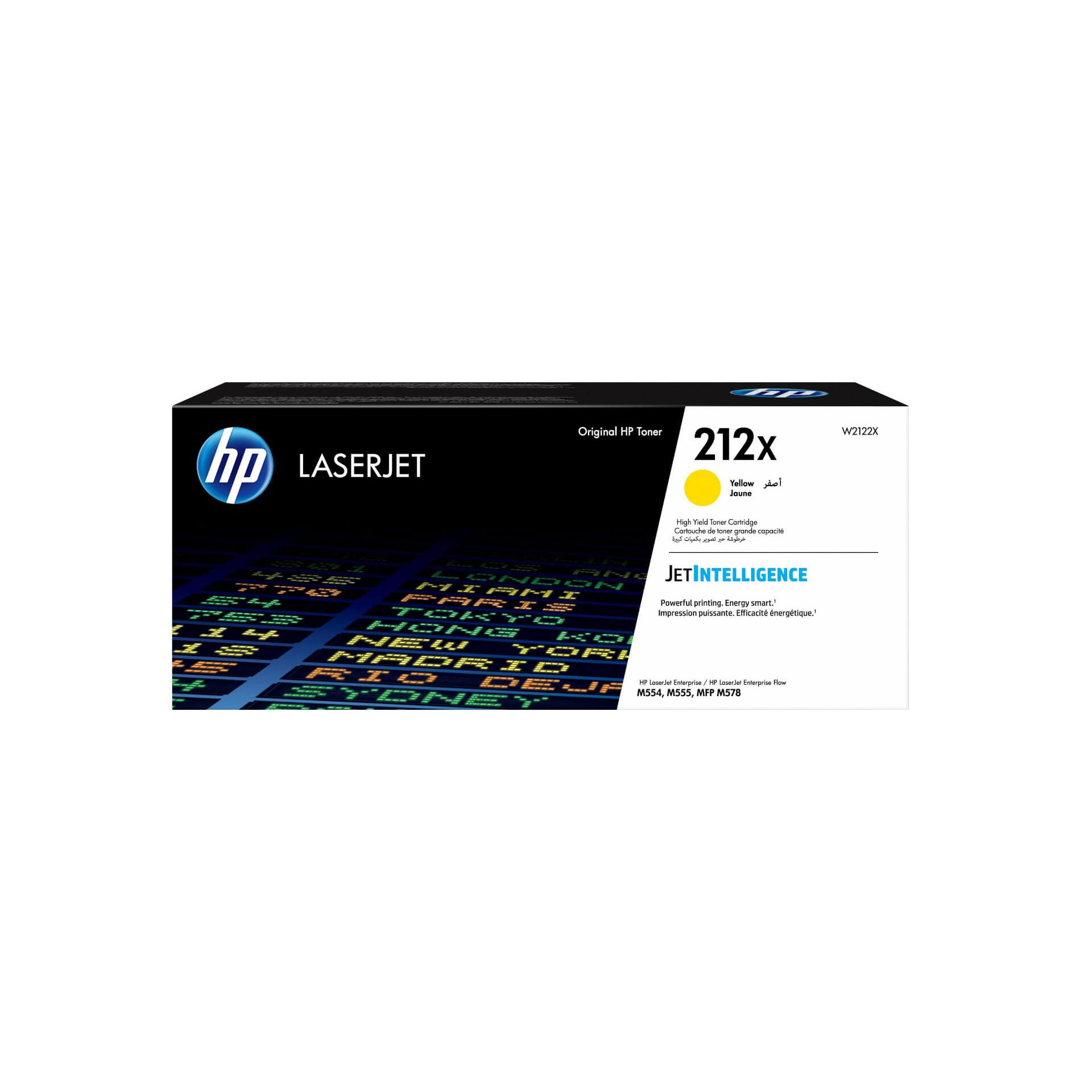 HP Toner W2122X 212X Yellow