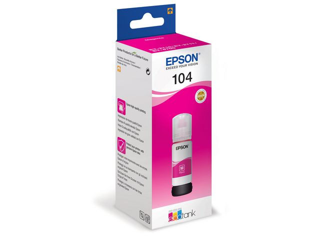 Epson 104 M (magenta) blekkflaske 70ml