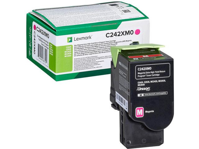 C242XM0 Magenta Extra High Yield Return Programme Toner Cart