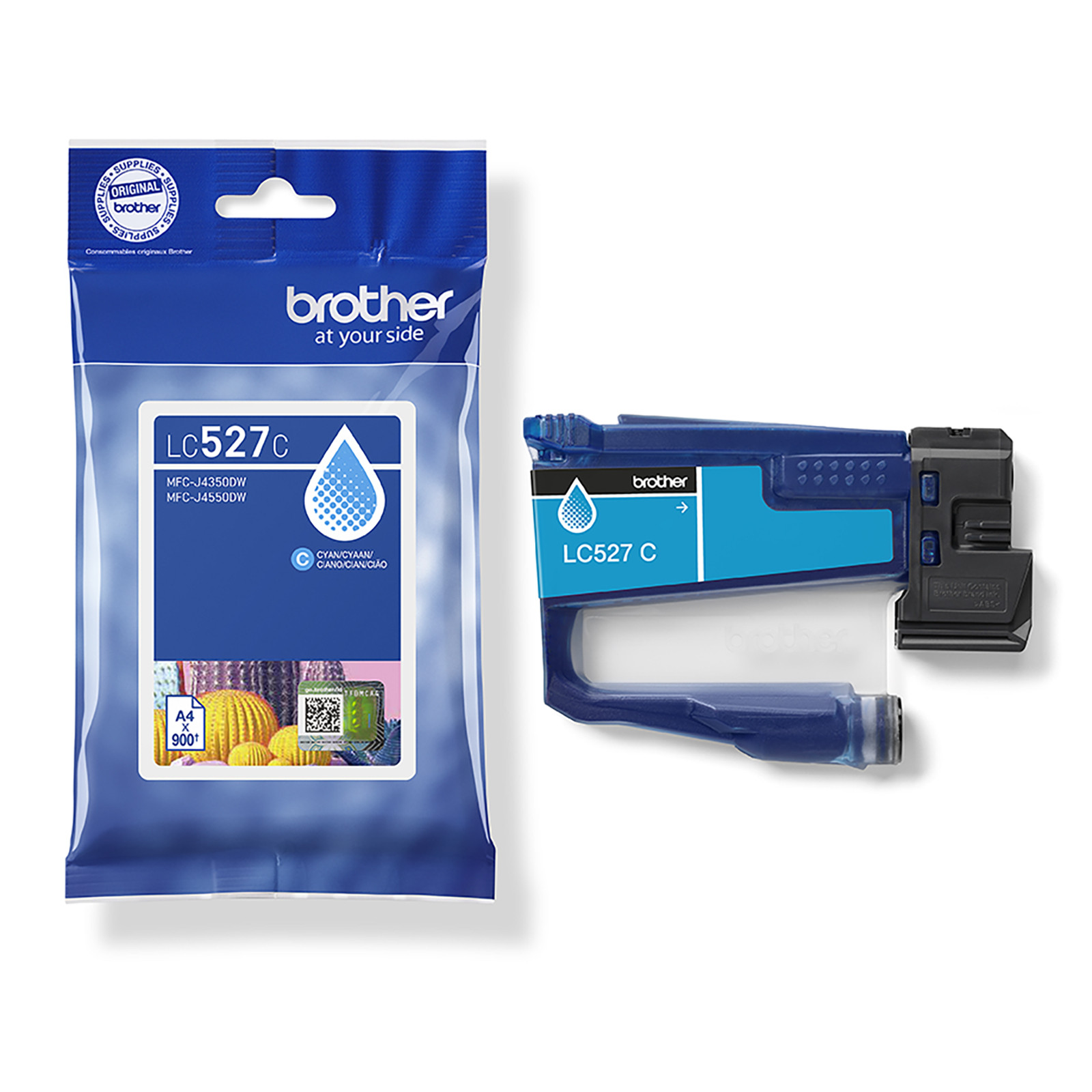 LC527C Cyan ink cartridge 0,9K