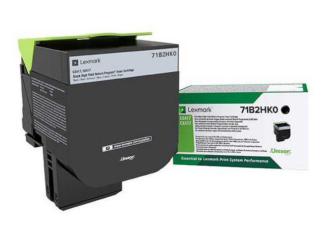 CS417/CX417 toner black HY (Return) 6k